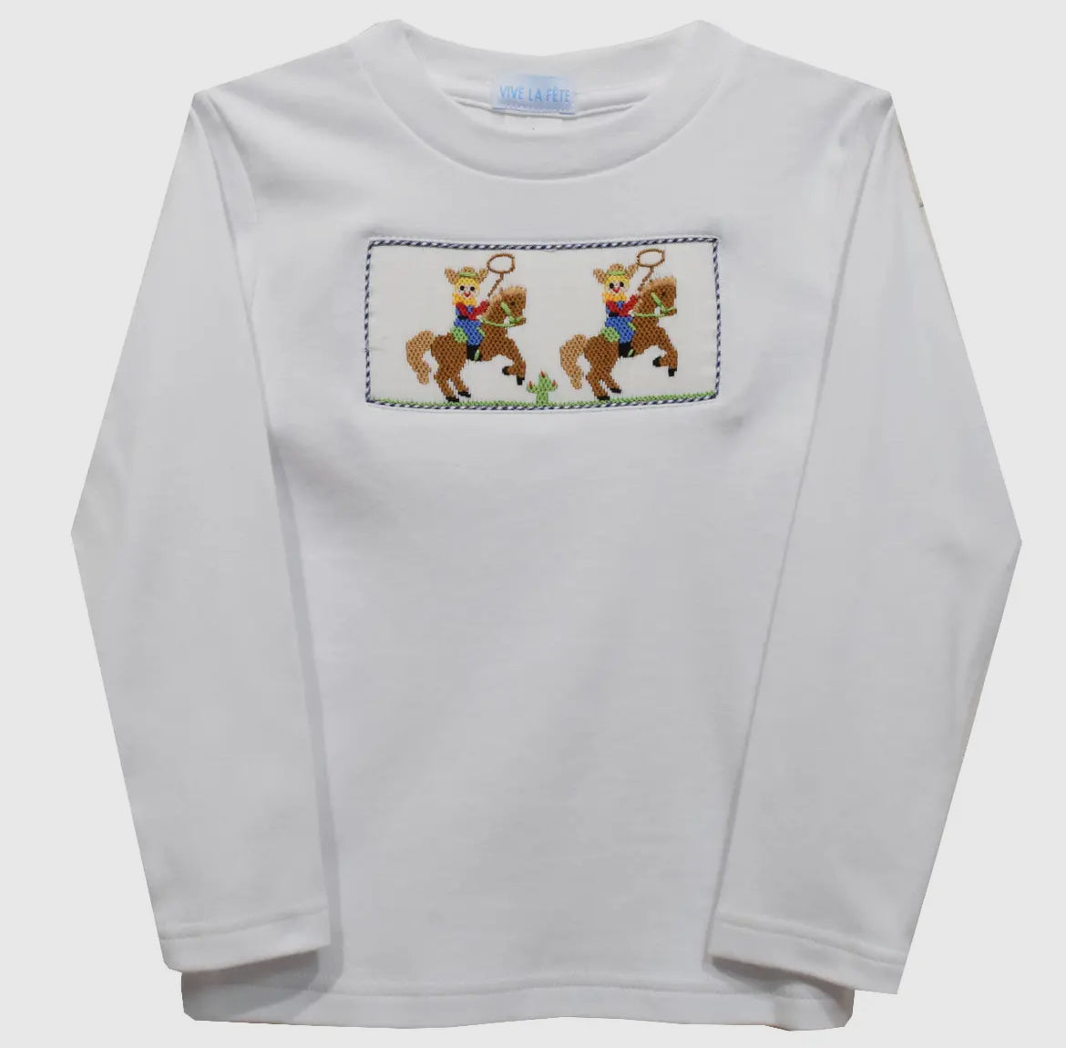 Smocked Cowboy Shirt