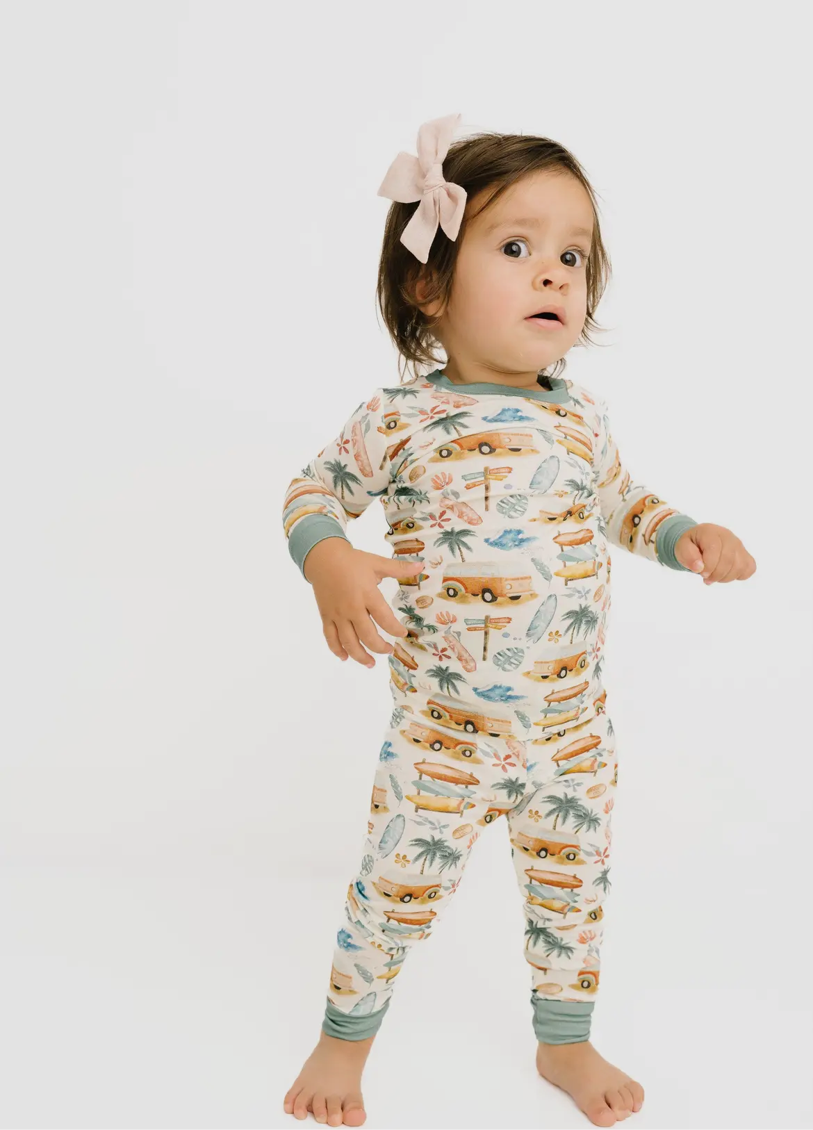 Beach Vacation Bamboo Long Sleeve Set