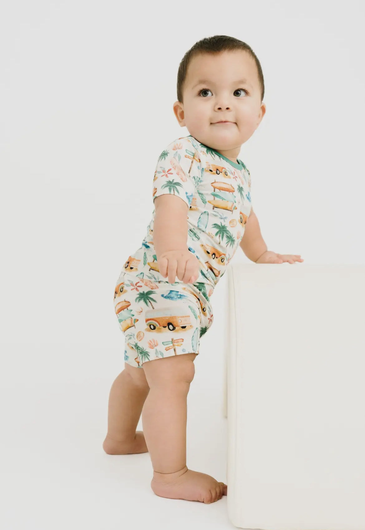 Beach Vacation Bamboo Short Set